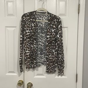Printed Cardigan
